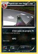 Pigeon qui vise
