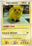 Chaton pikachu