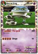 Soccer frog