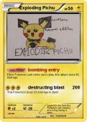 Exploding Pichu