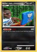 hacker man