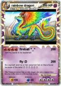 rainbow dragon