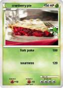 cranberry pie