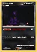 Purple man