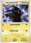 dark pikachu EX