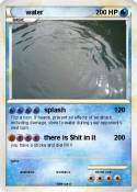 water