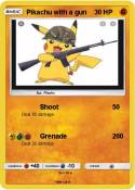 Pikachu with a