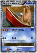Fat guy in a