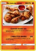 Es hora de come