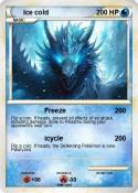 Ice cold
