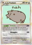 Lazy Pusheen
