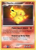 Fire Pikachu