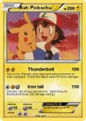 Ash Pickachu