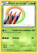 Crayon arc en