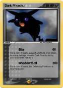 Dark Pikachu