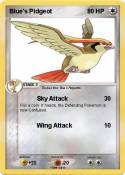 Blue's Pidgeot