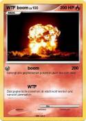 WTF boom