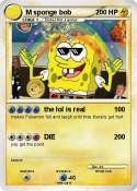 M sponge bob