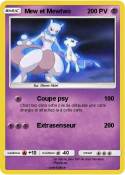 Mew et Mewtwo