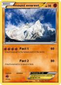 mount everest