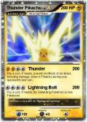 Thunder Pikachu