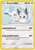Evee & Vulpix