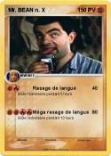 Mr. BEAN n. X