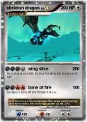 skeleton dragon