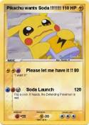 Pikachu wants