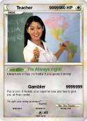 Teacher 99999