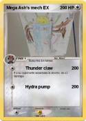 Mega Ash's mech