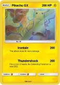 Pikachu GX