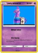 party animal id
