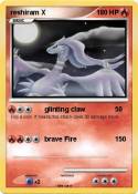 reshiram X