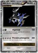 ARCEUS OSCURO