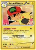 Ash and Pikachu