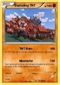 Exploding TNT