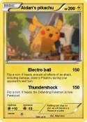 Aidan's pikachu