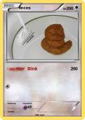 feces