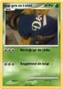 loup gris en
