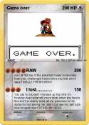 Game over