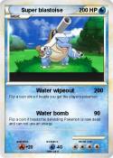 Super blastoise