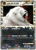 Lion de la nuit