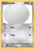 Ping Pong Ball