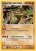 Lizard YELLOW