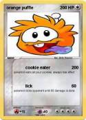 orange puffle