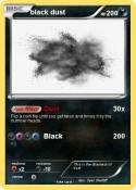 black dust