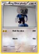 King Dice plush