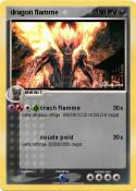 dragon flamme