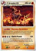 P Groudon EX